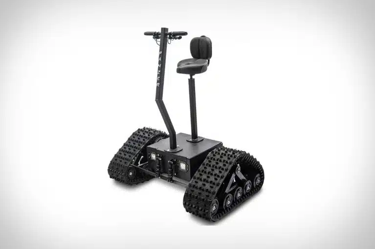 پانزر؛ اسکوتر برقی با چرخهای مشابه تانک و قیمت 15 هزار دلار