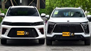 مقایسه کی ام سی A5 با کی ام سی X5، شاسی‌بلندهای کرمان موتور