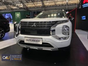 رونمایی از میتسوبیشی اوتلندر وارداتی در نمایشگاه خودروی شیراز