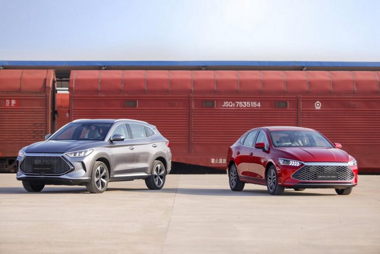 برترین برندهای صادرکننده خودرو از چین: بی‌وای‌دی، چری و ام‌جی در صدر