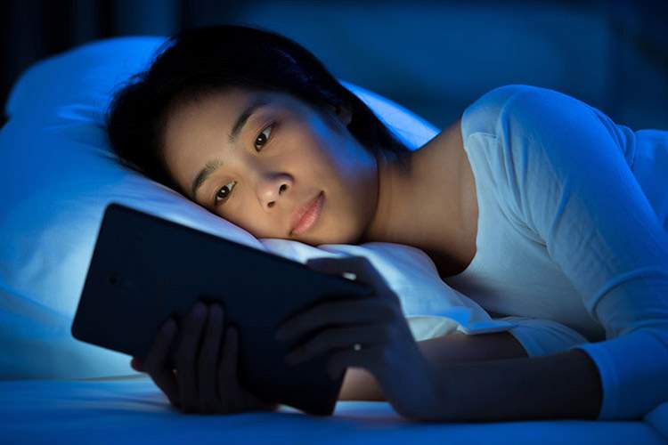 استفاده از صفحه نمایش پیش از خواب عامل بدخوابی است