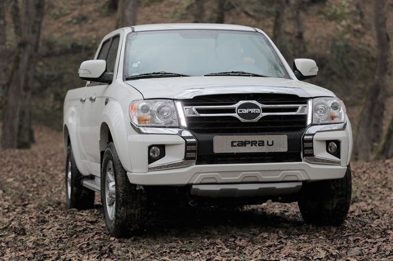 مشخصات و کاتالوگ رسمی کاپرا U دو دیفرانسیل وانت جدید بهمن موتور