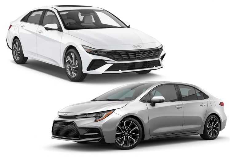 مقایسه هیوندای النترا با تویوتا کرولا و لوین وارداتی؛ سدان های جدید ایران