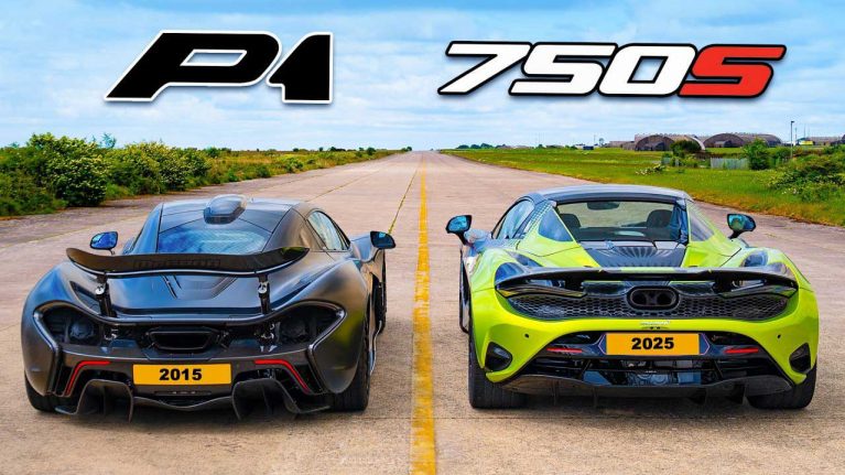 درگ مکلارن P1 و مکلارن 750S، هایپرکار دیروز یا سوپرکار امروز؟