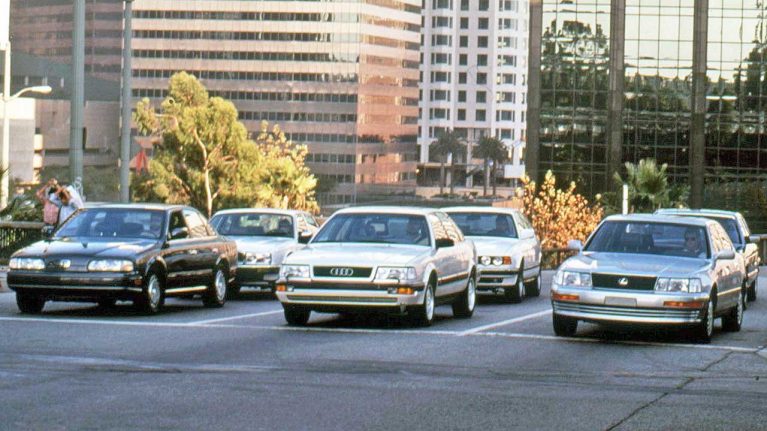 یادی از گذشته، نبرد بزرگ سدانهای فول سایز لوکس سال 1990