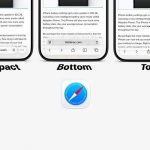 تغییر طراحی نوارابزار سافاری در iOS 26