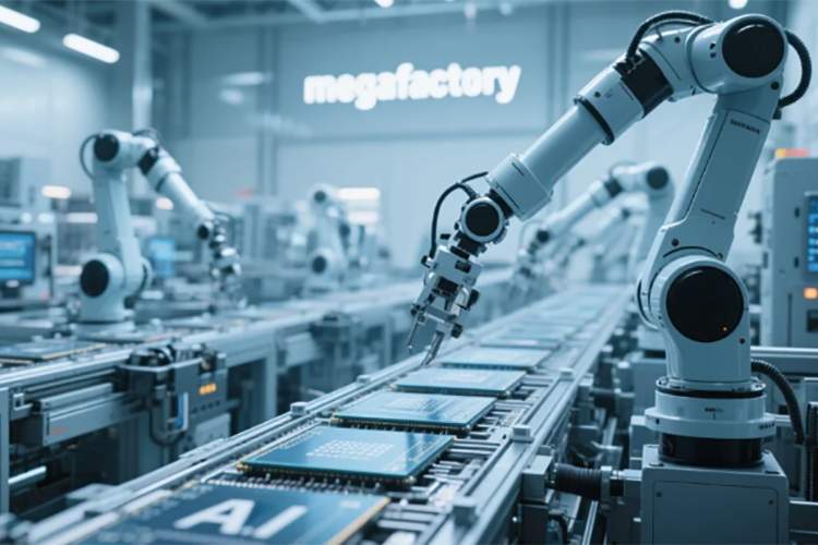 همکاری سامسونگ و انویدیا برای ساخت «مگاکارخانه هوش مصنوعی» و تحول در تولید نیمههادیها