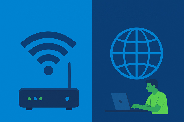 تفاوت اینترنت وایفای و اینترنت بیسیم چیست؟ بررسی دقیق دو روش اتصال